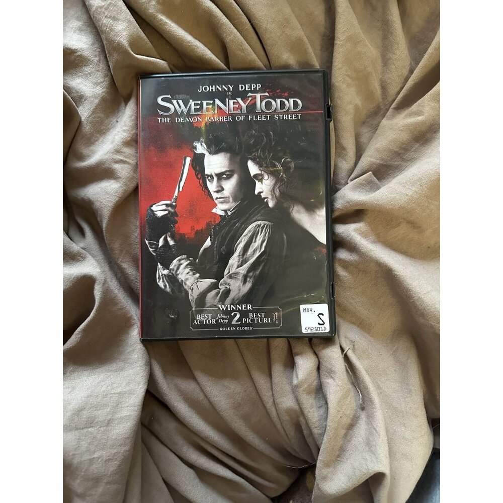 Sweeney Todd: The Demon Barber of Fleet Street (DVD, 2008) G
